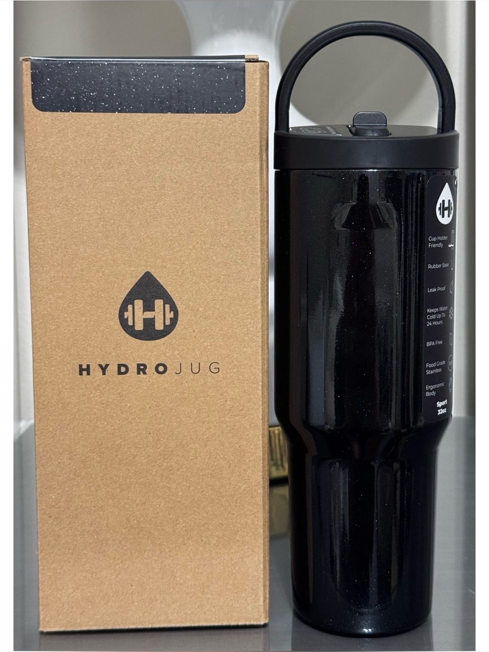 HydroJug 32oz Sport Water Bottle, SPELLBOUND‎